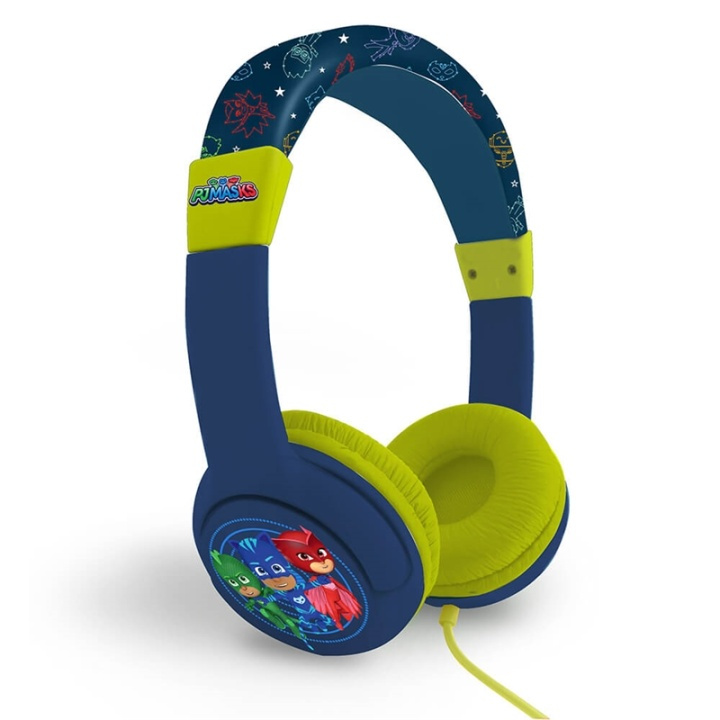 PJ MASKS Headphones Junior On-Ear 85dB Team in the group HOME ELECTRONICS / Audio & Picture / Headphones & Accessories / Headphones at TP E-commerce Nordic AB (38-91146)