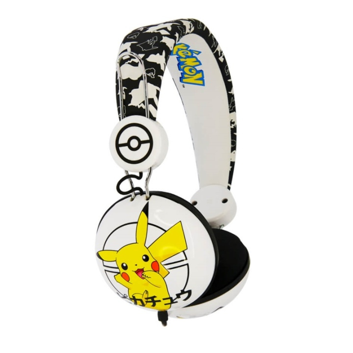 POKEMON Headphone Dome Tween On-Ear 90dB Japansk Pikachu in the group HOME ELECTRONICS / Audio & Picture / Headphones & Accessories / Headphones at TP E-commerce Nordic AB (38-91149)