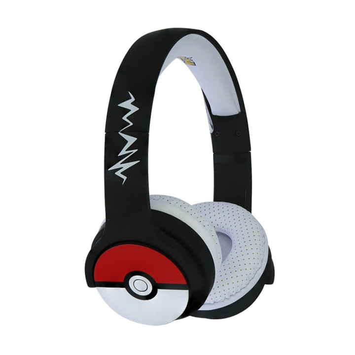 POKEMON Headphones Junior Bluetooth On-Ear 100dB Wireless Pokeball in the group HOME ELECTRONICS / Audio & Picture / Headphones & Accessories / Headphones at TP E-commerce Nordic AB (38-91150)