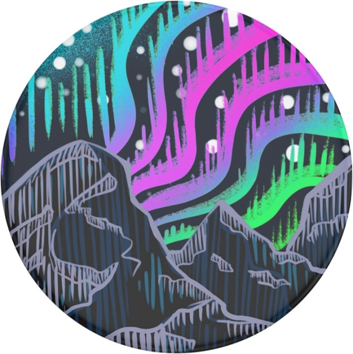 POPSOCKETS Borealis Woodcut Removable Grip with Standfunction in the group SMARTPHONE & TABLETS / Other accessories / Popsockets at TP E-commerce Nordic AB (38-91166)