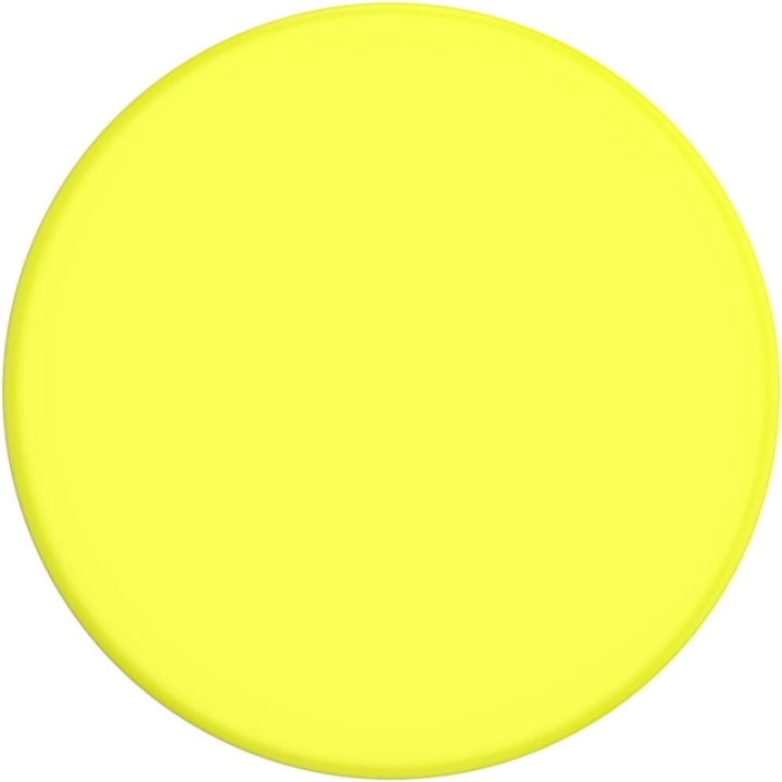 PopSockets Neon Jolt Yellow Avtagbart Grip med Ställfunktion in the group SMARTPHONE & TABLETS / Other accessories / Popsockets at TP E-commerce Nordic AB (38-91216)
