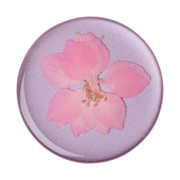 PopSockets Pressed Flower Delphinium Avtagbart Grip med Ställfunktion Premium in the group SMARTPHONE & TABLETS / Other accessories / Popsockets at TP E-commerce Nordic AB (38-91231)