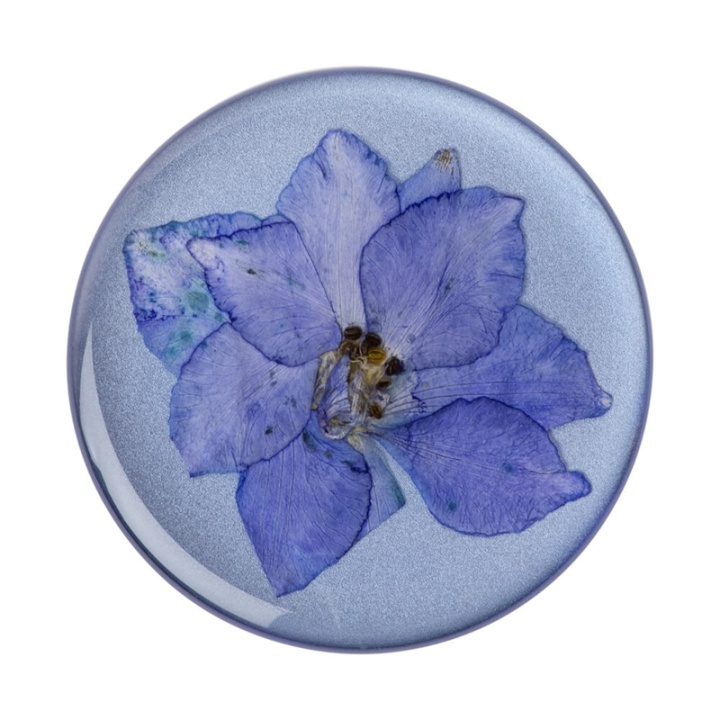 PopSockets Pressed Flower Larkspur Avtagbart Grip med Ställfunktion Premium in the group SMARTPHONE & TABLETS / Other accessories / Popsockets at TP E-commerce Nordic AB (38-91232)