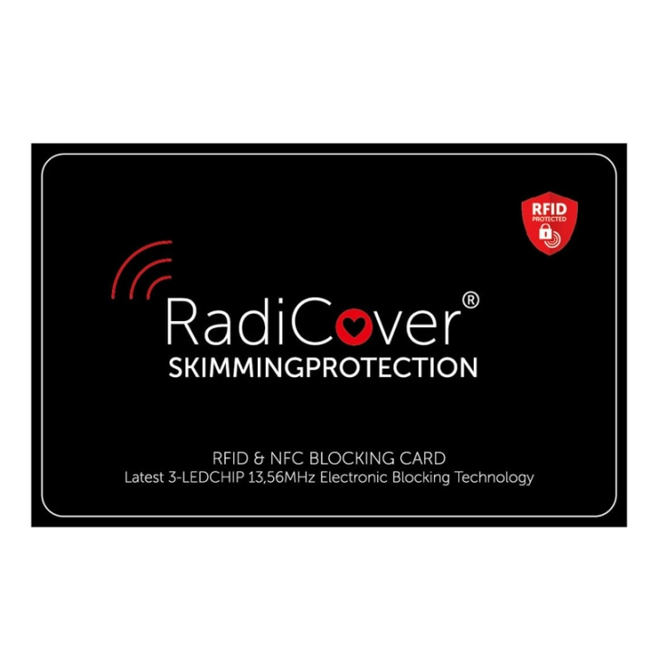 RADICOVER Skim-Block card 3-Led RFID NFC Skimmingprotection in the group Sport, leisure & Hobby / Accessories / RFID at TP E-commerce Nordic AB (38-91277)