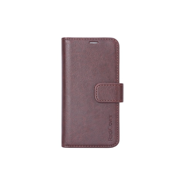 Radicover Radiationprotected Mobilewallet PU iPhone 5/5S/SE Flipcover Brown in the group SMARTPHONE & TABLETS / Phone cases / Apple / iPhone 5/5S/SE / Wallet Case at TP E-commerce Nordic AB (38-91296)
