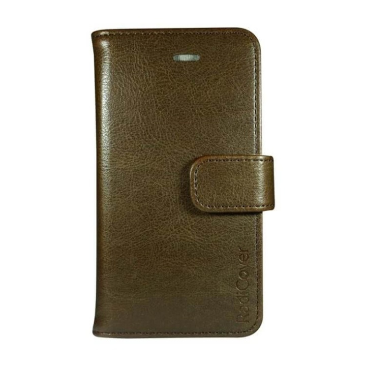 Radicover Mobilewallet Brown - iPhone 6/7/8/SE in the group SMARTPHONE & TABLETS / Phone cases / Apple / iPhone 6/6S / Wallet Case at TP E-commerce Nordic AB (38-91298)