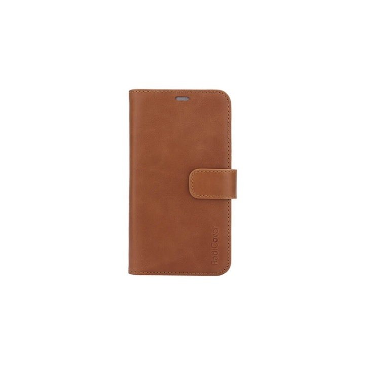 RADICOVER Radiationprotected Mobilewallet Leather iPhone X/Xs 2in1 Magnetskal Brown in the group SMARTPHONE & TABLETS / Phone cases / Apple / iPhone X/XS / Wallet Case at TP E-commerce Nordic AB (38-91322)