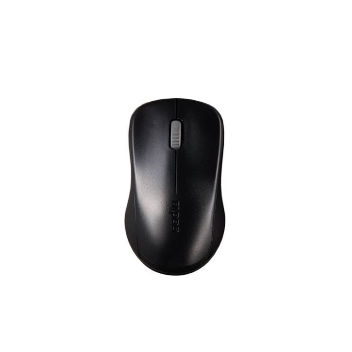 Rapoo Mouse 1620 2.4 GHz Wireless Optical Black in the group COMPUTERS & PERIPHERALS / Mice & Keyboards / Mice / Wireless at TP E-commerce Nordic AB (38-91345)