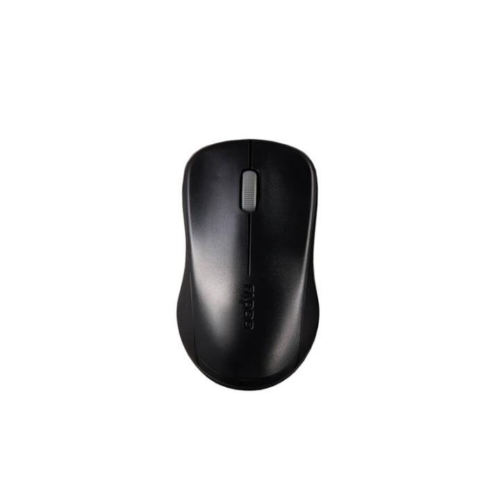 Rapoo Mouse 1620 Wireless 2.4GHz Black in the group COMPUTERS & PERIPHERALS / Mice & Keyboards / Mice / Wireless at TP E-commerce Nordic AB (38-91345)