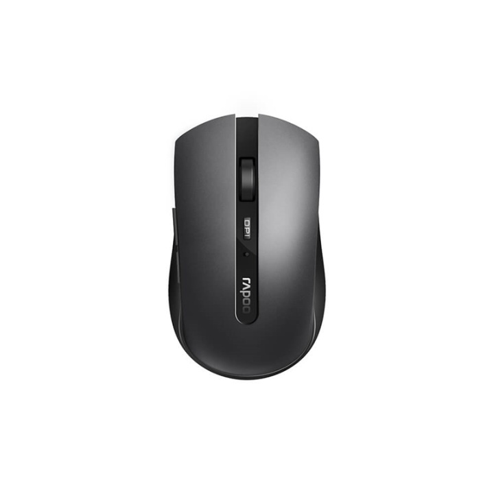 RAPOO Mouse 7200M Wireless Multi-Mode Dark Grey in the group COMPUTERS & PERIPHERALS / Mice & Keyboards / Mice / Wireless at TP E-commerce Nordic AB (38-91346)