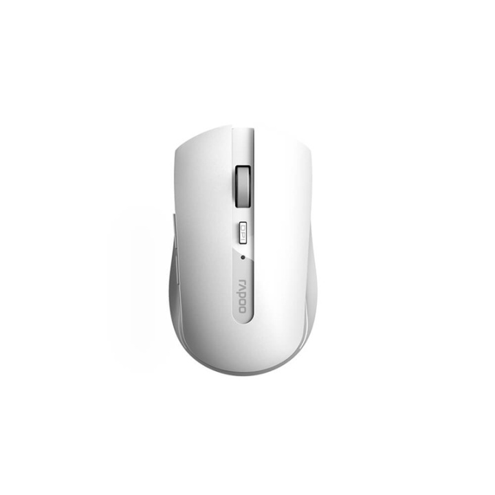 RAPOO Mouse 7200M Wireless Multi-Mode White in the group COMPUTERS & PERIPHERALS / Mice & Keyboards / Mice / Wireless at TP E-commerce Nordic AB (38-91347)