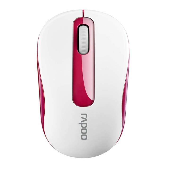 Rapoo Mouse M10 Plus Wireless 2.4GHz Red in the group COMPUTERS & PERIPHERALS / Mice & Keyboards / Mice / Wireless at TP E-commerce Nordic AB (38-91349)