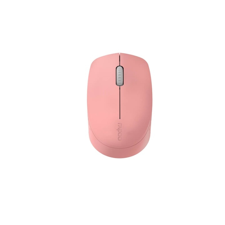 RAPOO Mouse M100 Silent Wireless Multi-Mode Pink in the group COMPUTERS & PERIPHERALS / Mice & Keyboards / Mice / Wireless at TP E-commerce Nordic AB (38-91355)