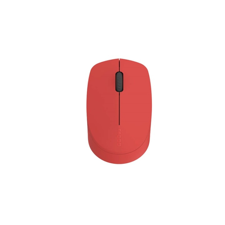 RAPOO Mouse M100 Silent Wireless Multi-Mode Red in the group COMPUTERS & PERIPHERALS / Mice & Keyboards / Mice / Wireless at TP E-commerce Nordic AB (38-91356)