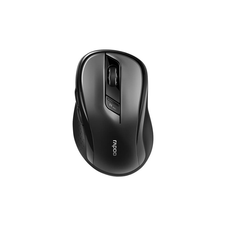 Rapoo Mouse M500 Wireless Multi-Mode Black in the group COMPUTERS & PERIPHERALS / Mice & Keyboards / Mice / Wireless at TP E-commerce Nordic AB (38-91362)