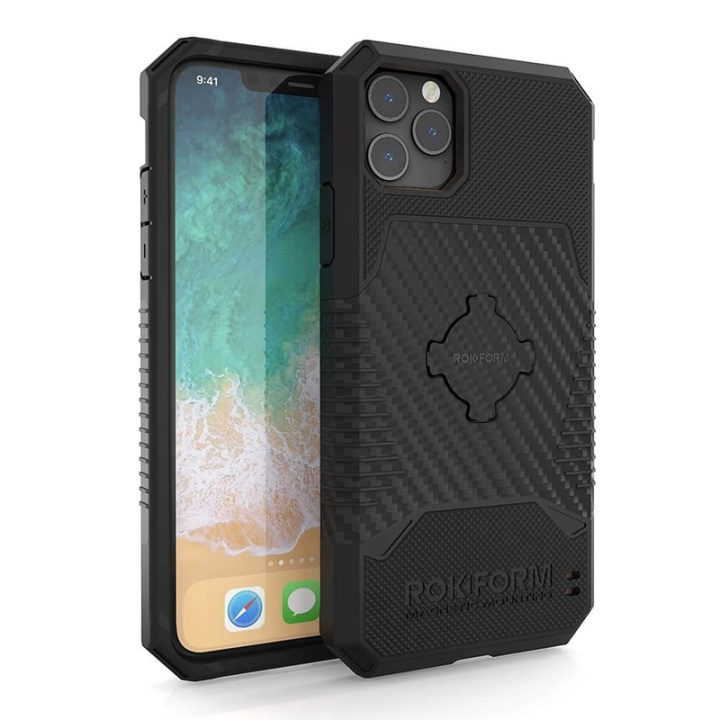 Rokform Mobilecover Rugged Mountsystem Black iPhone 11 Pro Max in the group SMARTPHONE & TABLETS / Phone cases / Apple / iPhone 11 Pro Max / Cases at TP E-commerce Nordic AB (38-91387)