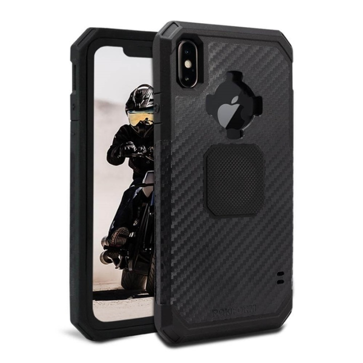 Rokform Mobilecover Rugged Mountsystem Black iPhone XS Max in the group SMARTPHONE & TABLETS / Phone cases / Apple / iPhone XS Max / Cases at TP E-commerce Nordic AB (38-91393)