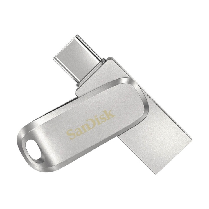 SANDISK USB Dual Drive Luxe 128GB 150MB/s USB-C & USB 3.1 in the group HOME ELECTRONICS / Storage media / USB memory / USB 3.1 at TP E-commerce Nordic AB (38-91426)