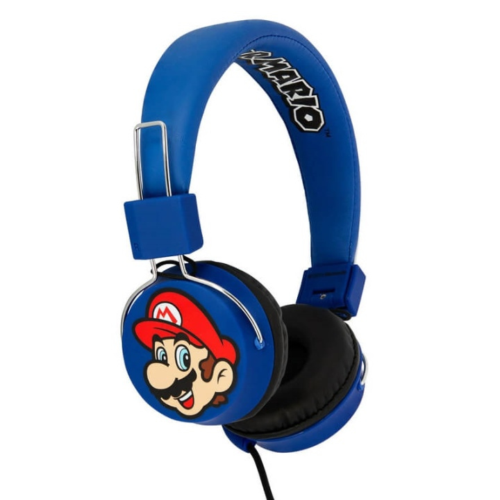 Super Mario Headphone Tween On-Ear 100dB Mario & Luigi in the group HOME ELECTRONICS / Audio & Picture / Headphones & Accessories / Headphones at TP E-commerce Nordic AB (38-91498)