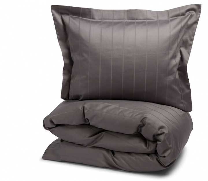 Bäddset 150x210 Liverpool Satin, Mörkgrå in the group HOME, HOUSEHOLD & GARDEN / Interior / Bedding at TP E-commerce Nordic AB (38-91595)