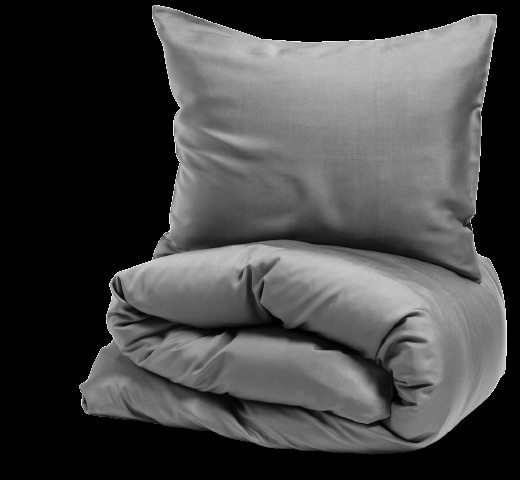 Nottingham Bäddset King size, Satin, Ljusgrå in the group HOME, HOUSEHOLD & GARDEN / Interior / Bedding at TP E-commerce Nordic AB (38-91598-LG)