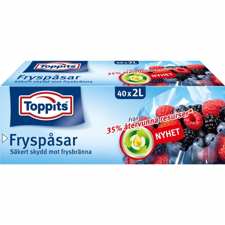 Toppits Fryspåsar 2L 9st DFP in the group HOME, HOUSEHOLD & GARDEN / Kitchen utensils / Other kitchen tools at TP E-commerce Nordic AB (38-91644)