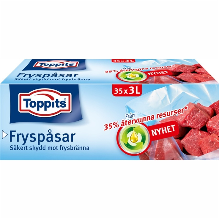 Toppits Fryspåsar 3L 9st DFP in the group HOME, HOUSEHOLD & GARDEN / Kitchen utensils / Other kitchen tools at TP E-commerce Nordic AB (38-91645)