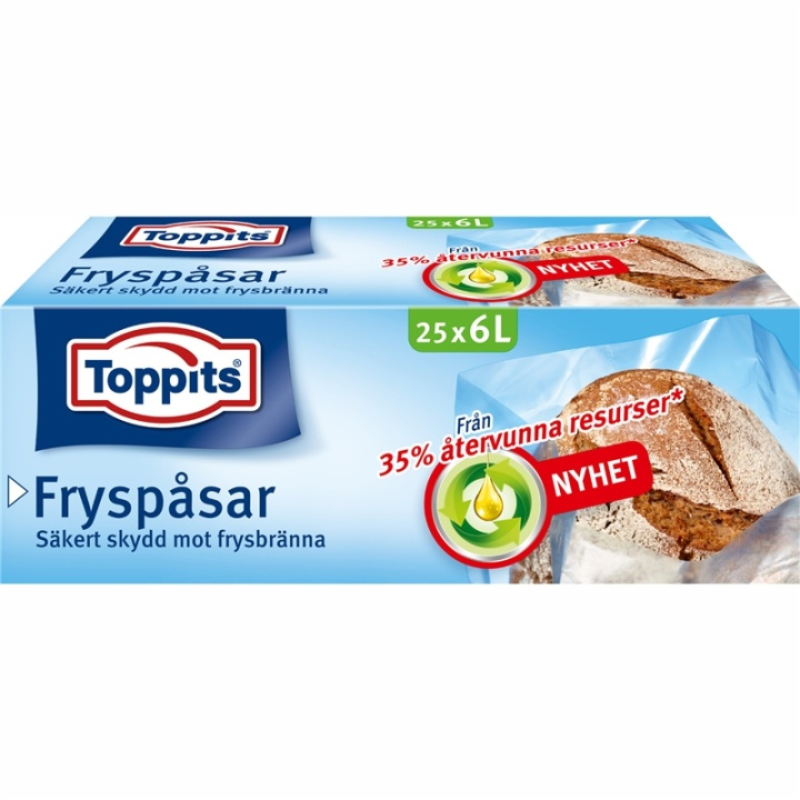 Toppits Fryspåsar 6L 9st DFP in the group HOME, HOUSEHOLD & GARDEN / Kitchen utensils / Other kitchen tools at TP E-commerce Nordic AB (38-91646)