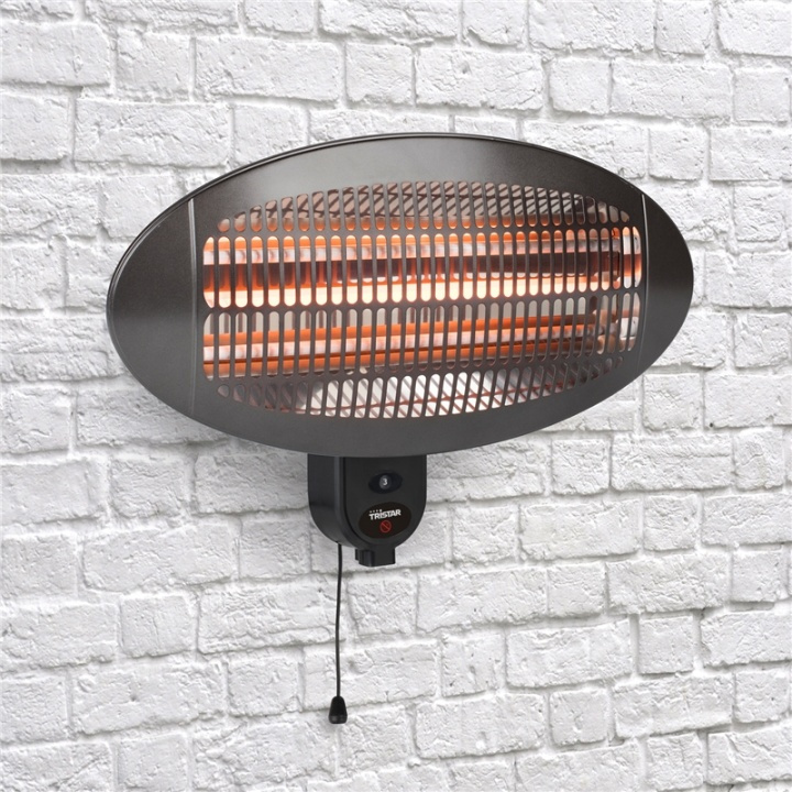Tristar Elvärmare Vägghängd IPX4 KA-58 in the group HOME, HOUSEHOLD & GARDEN / Fans & Climate products / Patio heaters at TP E-commerce Nordic AB (38-91656)