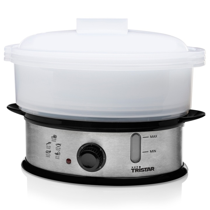 Tristar Ångkokare Food Steamer BPA fre in the group HOME, HOUSEHOLD & GARDEN / Household appliances / Other appliances at TP E-commerce Nordic AB (38-91664)