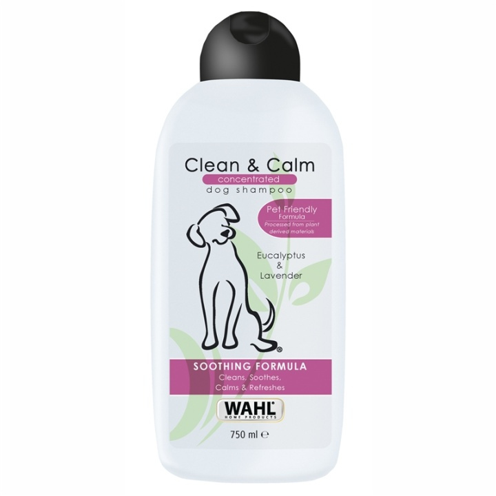 Wahl Clean and Calm, Shampo koncent in the group HOME, HOUSEHOLD & GARDEN / Pet Accessories / Dog at TP E-commerce Nordic AB (38-91680)