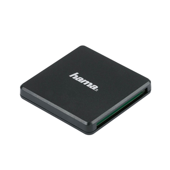HAMA Cardreader USB 3.0 Multi SD/microSD/CF Black in the group HOME ELECTRONICS / Storage media / Memory card reader at TP E-commerce Nordic AB (38-91797)