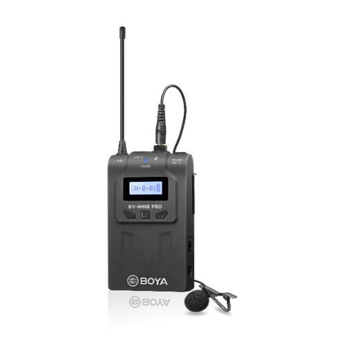 BOYA Wireless Transmitter 3.5mm TX8 Pro in the group HOME ELECTRONICS / Audio & Picture / Handheld Microphones at TP E-commerce Nordic AB (38-91813)