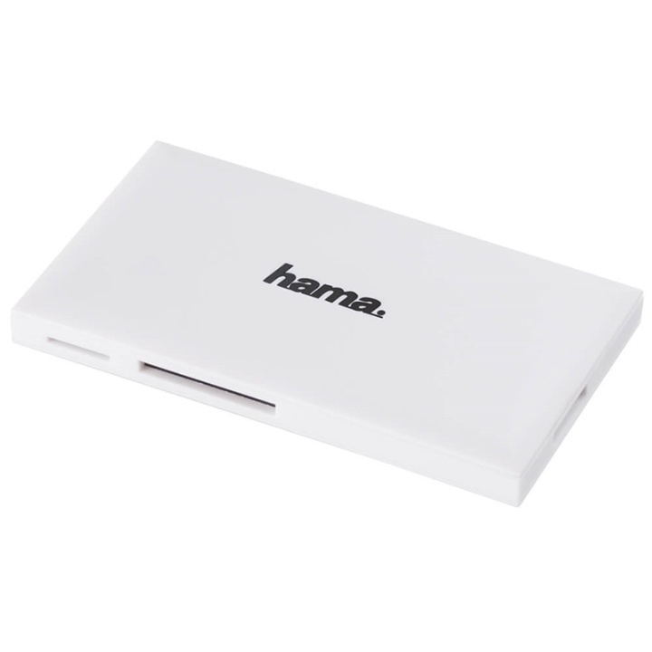Hama Kortläsare USB 3.0 Multi SD/Micro/CF/MS Vit in the group HOME ELECTRONICS / Storage media / Memory card reader at TP E-commerce Nordic AB (38-91824)