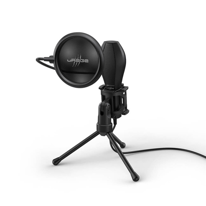 Urage Mikrofon Stream 400 Plus Gaming Svart in the group COMPUTERS & PERIPHERALS / Computer accessories / Microphones at TP E-commerce Nordic AB (38-91834)