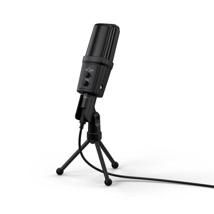 URAGE Microphone Stream 700 HD Gaming Black in the group COMPUTERS & PERIPHERALS / Computer accessories / Microphones at TP E-commerce Nordic AB (38-91835)