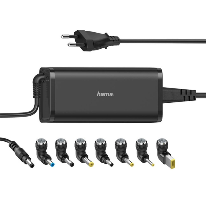 Hama Power Supply Universal 100-240V 15-19V/90W 8x Adapter in the group COMPUTERS & PERIPHERALS / Computer cables / Device kable at TP E-commerce Nordic AB (38-91859)