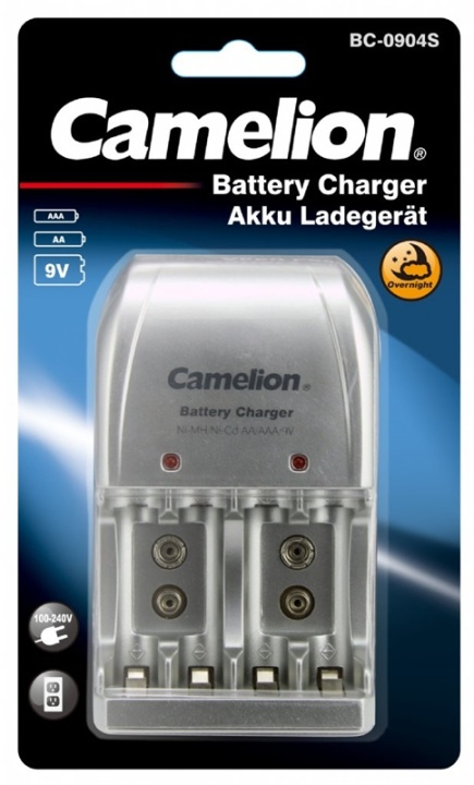 Camelion BC0904S, batteriladdare, utan batt, in the group HOME ELECTRONICS / Batteries & Chargers / Battery charger at TP E-commerce Nordic AB (38-92033)