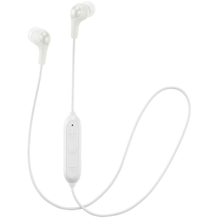 JVC Headphone FX9BT Gumy In-Ear Wireless Mic White in the group HOME ELECTRONICS / Audio & Picture / Headphones & Accessories / Headphones at TP E-commerce Nordic AB (38-92092)
