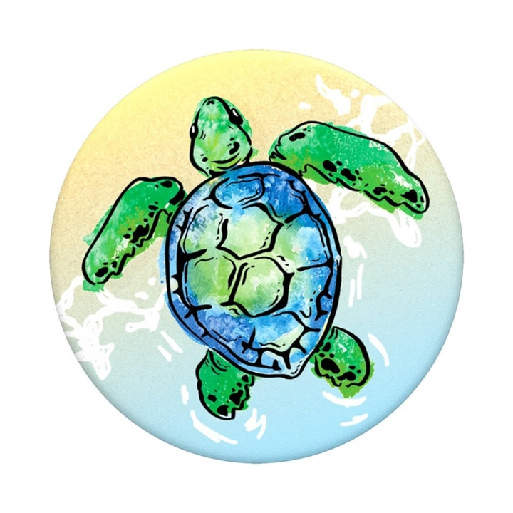 PopSockets Tortuga Avtagbart Grip med Ställfunktion in the group SMARTPHONE & TABLETS / Other accessories / Popsockets at TP E-commerce Nordic AB (38-92129)