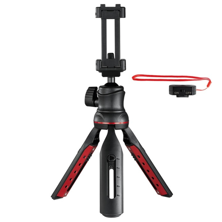 Hama Bordsstativ Solid II 21B BT Svart in the group HOME ELECTRONICS / Photo & Video / Photo equipment / Tripod at TP E-commerce Nordic AB (38-92163)