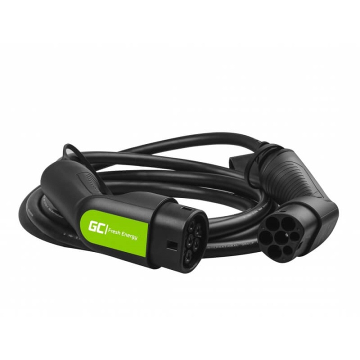 greencell EV Cable EV10 Typ2 7m 7.2kW 32A 1-Phase Black in the group CAR / Charging cables & Charging boxes to Electric cars at TP E-commerce Nordic AB (38-92194)