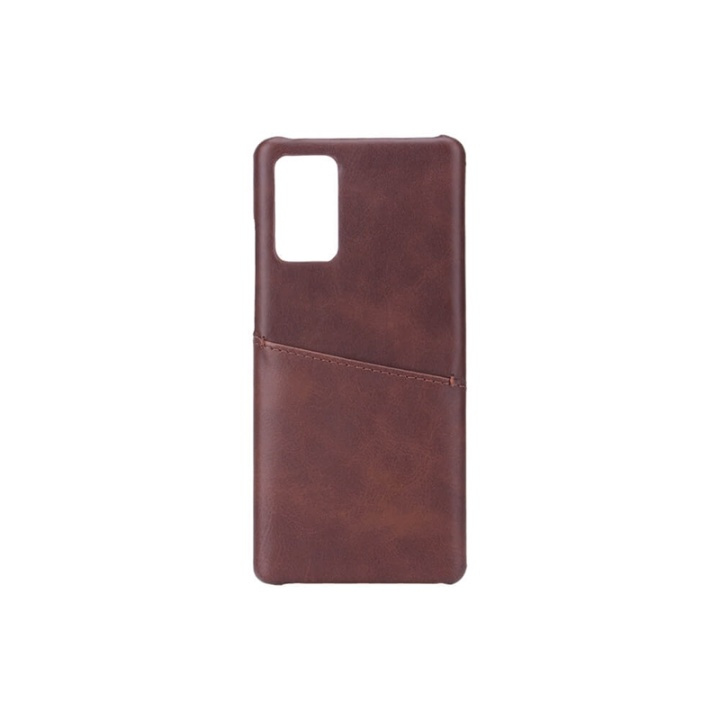 ONSALA Mobile Cover Brown with Cardpocket Samsung Note 20 5G in the group SMARTPHONE & TABLETS / Phone cases / Samsung at TP E-commerce Nordic AB (38-92243)