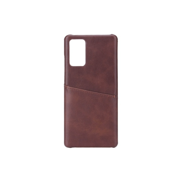 Onsala Mobilskal Brun med Kortfack Samsung Note 20 5G in the group SMARTPHONE & TABLETS / Phone cases / Samsung at TP E-commerce Nordic AB (38-92243)