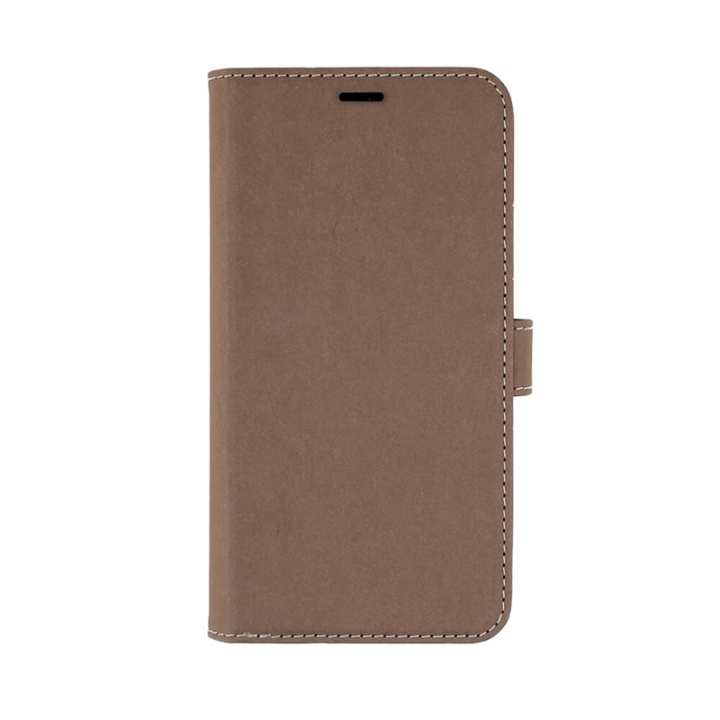 Onsala Wallet Case iPhone 12 Mini Eco Brown in the group SMARTPHONE & TABLETS / Phone cases / Apple / iPhone 12 Mini / Wallet Case at TP E-commerce Nordic AB (38-92250)