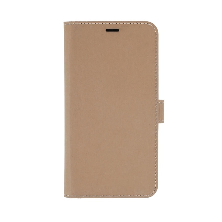 Onsala Wallet Case iPhone 12 Mini Eco Sand in the group SMARTPHONE & TABLETS / Phone cases / Apple / iPhone 12 Mini / Wallet Case at TP E-commerce Nordic AB (38-92251)