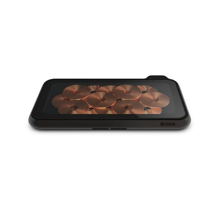 Zens Dual Bordsladdare QI Liberty 16 coils 2x15W Glass Top Edition (Apple & Samsung QC) in the group SMARTPHONE & TABLETS / Chargers & Cables / Wireless Qi chargers at TP E-commerce Nordic AB (38-92377)