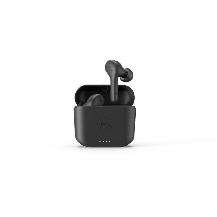 JAYS Hörlur f-Five Wireless In-Ear Black in the group HOME ELECTRONICS / Audio & Picture / Headphones & Accessories / Headphones at TP E-commerce Nordic AB (38-92405)