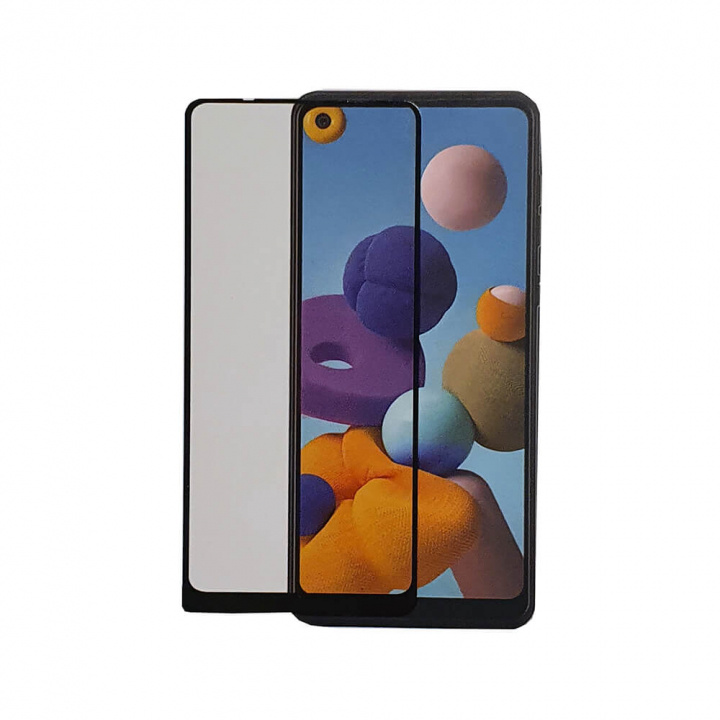 Gear Tempered Glass 2,5D Full Cover Samsung A21s in the group SMARTPHONE & TABLETS / Phone cases / Samsung at TP E-commerce Nordic AB (38-92419)