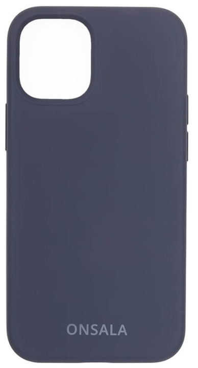 ONSALA Phone Case Silicone Cobalt Blue - iPhone 12 Mini in the group SMARTPHONE & TABLETS / Phone cases / Apple / iPhone 12 Mini / Cases at TP E-commerce Nordic AB (38-92443)